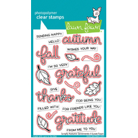 Lawn Fawn Dies Scripty Autumn Sentiments Lawn Cuts LF2663