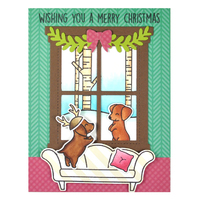 Lawn Fawn Stamps Window Scene: Winter LF2672