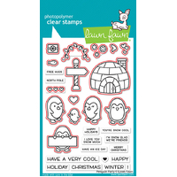 Lawn Fawn Dies Penguin Party Lawn Cuts LF2675