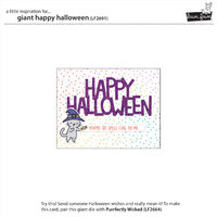 Lawn Fawn Dies Giant Happy Halloween LF2691