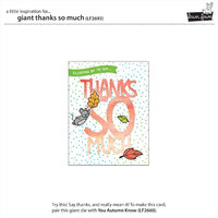 Lawn Fawn Dies Giant Thanks So Much LF2693