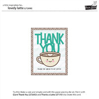 Lawn Fawn Dies Lovely Latte LF2698