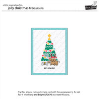Lawn Fawn Dies Jolly Christmas Tree LF2700