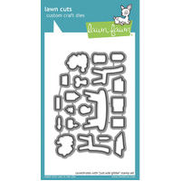 Lawn Fawn Just Add Glitter Stamp and Die Bundle