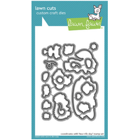 Lawn Fawn Tea-Riffic Day Stamp and Die Bundle