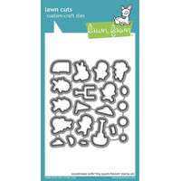 Lawn Fawn Tiny Sports Friends Stamp and Die Bundle