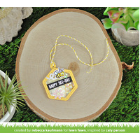 Lawn Fawn - Lawn Cuts - Honeycomb Shaker Gift Tag Dies - LF2926