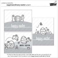 Lawn Fawn - Stamps - Eggstraordinary Easter - LF3077