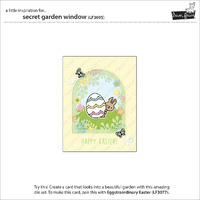 Lawn Fawn - Lawn Cuts - Secret Garden Window Dies - LF3095