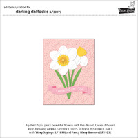Lawn Fawn - Lawn Cuts - Darling Daffodils Dies - LF3097