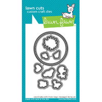 Lawn Fawn - More Magic Messages Stamp and Die Bundle