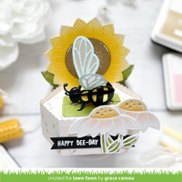 Lawn Fawn - Lawn Cuts - Pop Up Bee Dies - LF3138