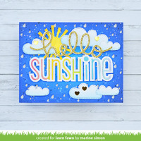 Lawn Fawn - Lawn Cuts - Giant Hello Sunshine Die - LF3140