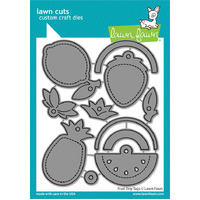 Lawn Fawn - Tiny Tag Sayings: Fruit Dies Stamp and Die Bundle