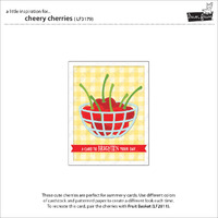 Lawn Fawn - Lawn Cuts - Cheery Cherries Dies - LF3173