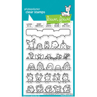 Lawn Fawn - Simply Celebrate Winter Critters Stamp and Die Bundle