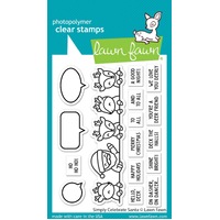 Lawn Fawn - Simply Celebrate Santa - Stamp and Die Bundle
