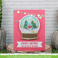 Lawn Fawn - Lawn Cuts - Sparkle Garland Borders - LF3258