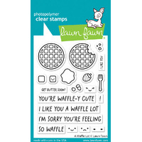 Lawn Fawn - A Waffle Lot - Stamp and Die Bundle