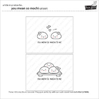Lawn Fawn - Stamps - You Mean So Mochi - LF3307