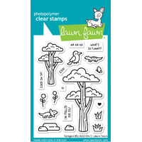 Lawn Fawn - Kanga-rrific Add On - Stamp and Die Bundle