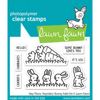 Lawn Fawn - Hay There, Hayrides! Bunny Add On - Stamp and Die Bundle