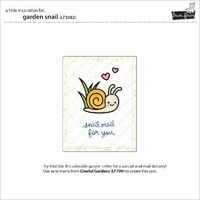 Lawn Fawn - Lawn Cuts - Garden Snail Dies - LF3382