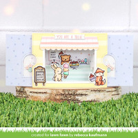 Lawn Fawn - Lawn Cuts - Treat Cart Sentiment Add-On - LF3414