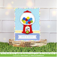 Lawn Fawn - Lawn Cuts - Diagonal Stripes Border - LF3438