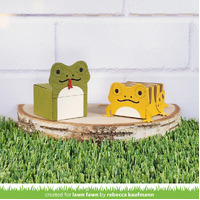 Lawn Fawn - Lawn Cuts - Tiny Gift Box Lizard and Snake Add-On - LF3444
