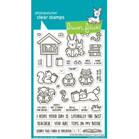 Lawn Fawn - Little Woodland Library - Stamp and Die Bundle