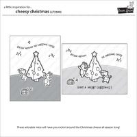 Lawn Fawn - Stamps - Cheesy Christmas - LF3500