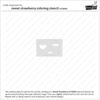 Lawn Fawn - Lawn Clippings - Sweet Strawberry - LF3604