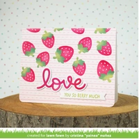 Lawn Fawn - Lawn Cuts - Scripty Love Outline Add-On Die - LF3615