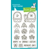 Lawn Fawn - Spring Basket - Stamp and Die and Colouring Stencil Bundle