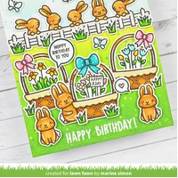 Lawn Fawn - Lawn Cuts - Spring Basket Add-On: Birthday - LF3662
