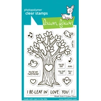 Lawn Fawn - Heart Tree - Stamp and Die Bundle