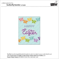 Lawn Fawn - Lawn Cuts - Butterfly Border Dies - LF3688