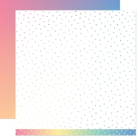 Lawn Fawn - Paper - Gleeful Gradients - Northern Lights - LF3761