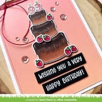 Lawn Fawn - Stamps - Henry's Build-A-Sentiment - Birthday - LF3776