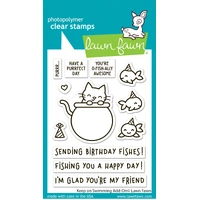 Lawn Fawn - Keep On Swimming Add-On - Stamp and Die Bundle