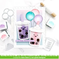 Lawn Fawn - Lawn Cuts - Build-A-Drink Bubble Tea Add-On Dies - LF3803