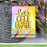 Lawn Fawn - Lawn Cuts - Candle Border Dies - LF3806