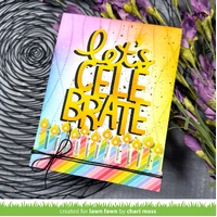 Lawn Fawn - Lawn Cuts - Giant Let’s Celebrate Die - LF3812