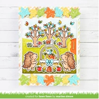 Lawn Fawn - Lawn Cuts - Fall Leaves Border Dies - LF3869