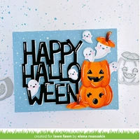 Lawn Fawn - Lawn Cuts - Giant Happy Halloween: Portrait Dies - LF3870