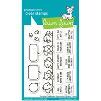 Lawn Fawn - Simply Celebrate Squirrels - Stamp and Die Bundle