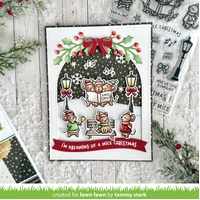Lawn Fawn - Lawn Cuts - Caroling Mice - LF3894