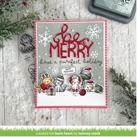 Lawn Fawn - Lawn Cuts - Cozy Cats Christmas Add-On - LF3900