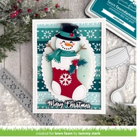Lawn Fawn - Lawn Cuts - Christmas Stocking Dies - LF3914